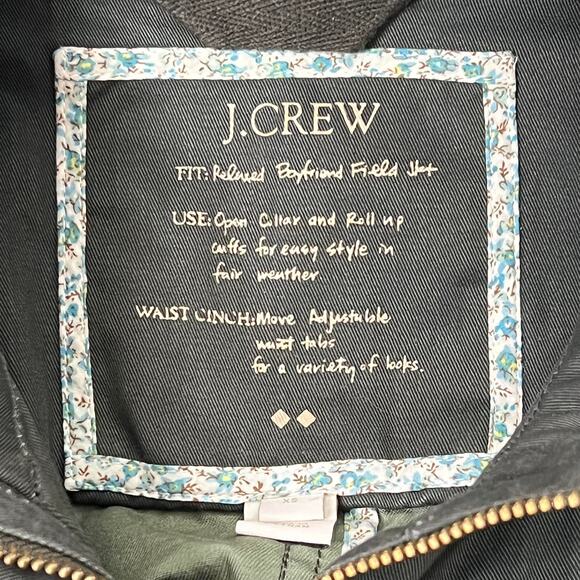 J. Crew Downtown Field Jacket size XS Mossy Brown - Picture 12 of 16